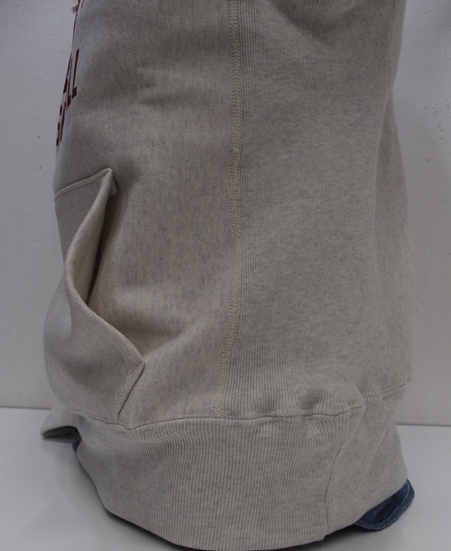 WAREHOUSE(�������ϥ���) [Lot.484 Reverse Style Sweat Parka/DOWNEY HIGH-Oatmeal]