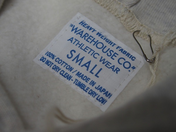 WAREHOUSE(�������ϥ���) [Lot.484 Reverse Style Sweat Parka/DOWNEY HIGH-Oatmeal]