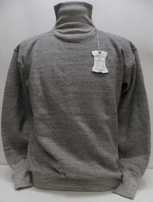 WAREHOUSE(ϥ)[Lot.468 2-Needles Stitch High-Neck Sweat]