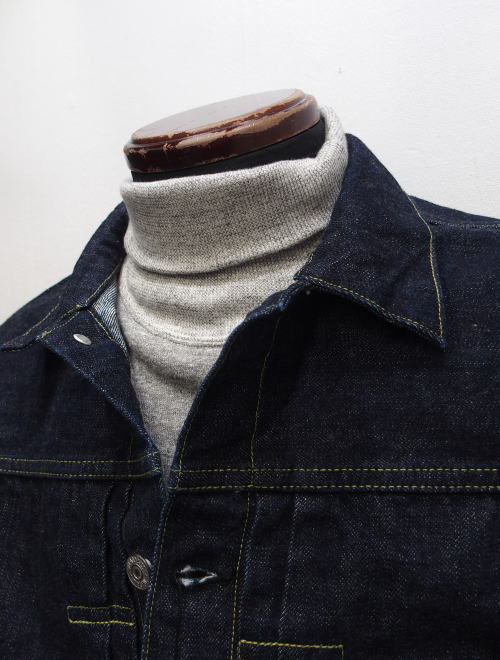 WAREHOUSE(ϥ)[Lot.468 2-Needles Stitch High-Neck Sweat]
