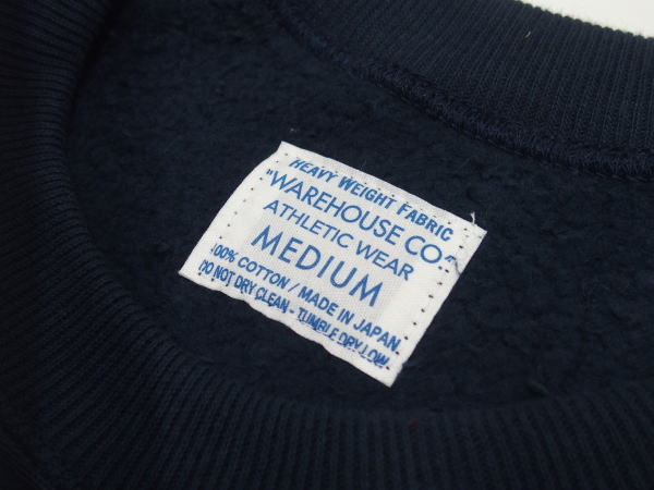 WAREHOUSE(�������ϥ���) [Lot.483 Crew Neck Sweatshirt/DHA-Navy]