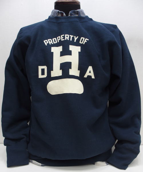 WAREHOUSE(�������ϥ���) [Lot.483 Crew Neck Sweatshirt/DHA-Navy]