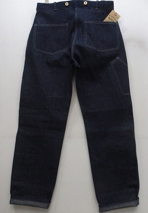 WAREHOUSE(ϥ) [Lot.1234 1920S FREE LAND WAIST OVERALL/Indigo Denim-Non Wash]