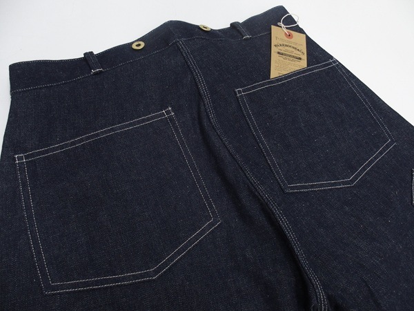 WAREHOUSE(ϥ) [Lot.1234 1920S FREE LAND WAIST OVERALL/Indigo Denim-Non Wash]