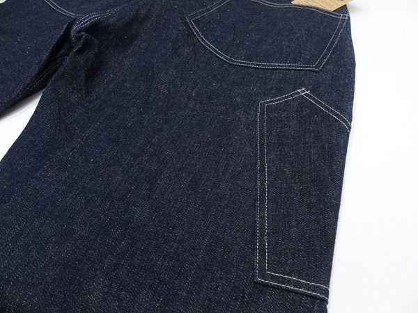 WAREHOUSE(ϥ) [Lot.1234 1920S FREE LAND WAIST OVERALL/Indigo Denim-Non Wash]