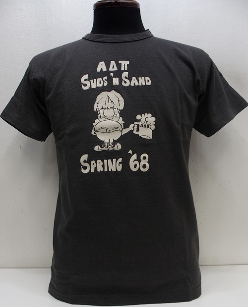 WAREHOUSE(ϥ)[Lot.4064 SPRING 68 2ND-HAND SERIES TEE/Charcoal]