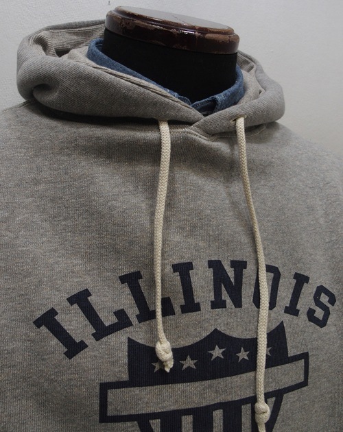 WAREHOUSE(�������ϥ���)[Lot.450 2-Needle Hood Parka/ILLINOIS-Heather Gray]