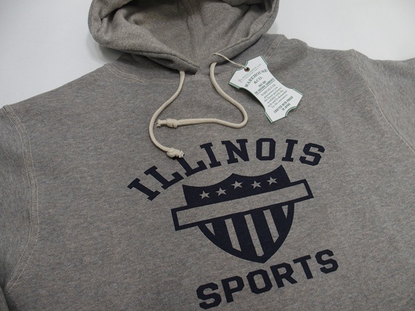 WAREHOUSE(�������ϥ���)[Lot.450 2-Needle Hood Parka/ILLINOIS-Heather Gray]