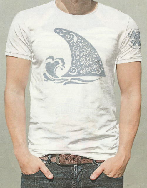 SUNSET SURF(󥻥åȥ)Safu T-Shirts[SUNSET FING/Navy]