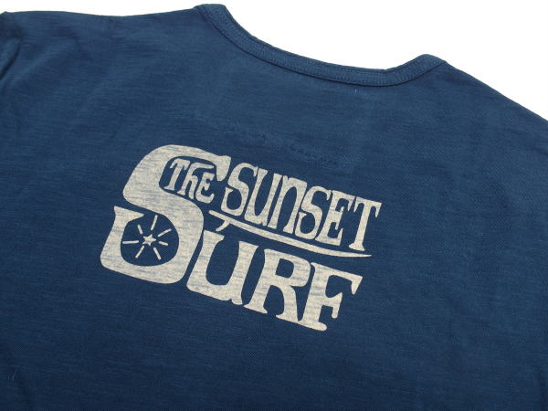 SUNSET SURF(󥻥åȥ)Safu T-Shirts[SUNSET FING/Navy]