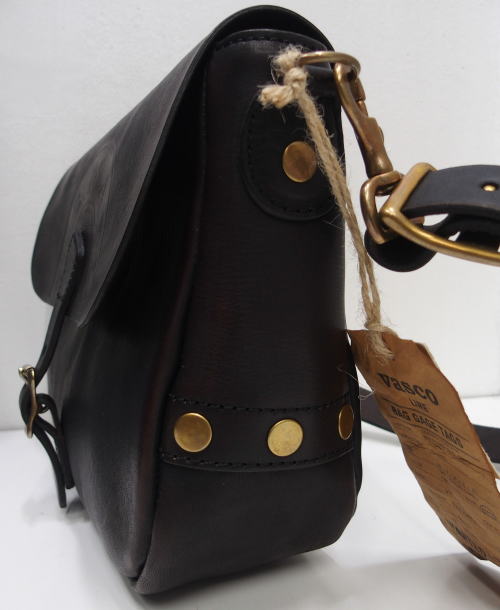 Vasco(��������) [Lot.VS-249L LEATHER POSTMAN MINI SHOULDER BAG TYPE-2/Black]