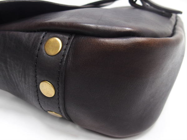 Vasco(��������) [Lot.VS-249L LEATHER POSTMAN MINI SHOULDER BAG TYPE-2/Black]