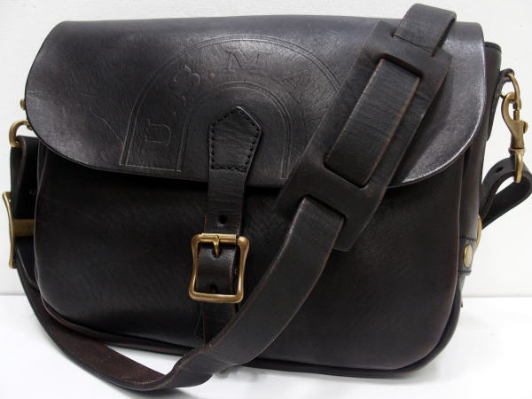 Vasco(��������) [Lot.VS-249L LEATHER POSTMAN MINI SHOULDER BAG TYPE-2/Black]