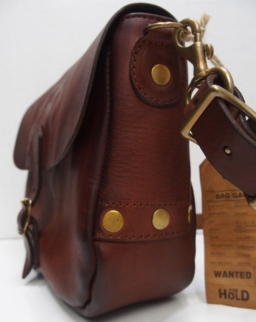 Vasco(��������) [Lot.VS-249L LEATHER POSTMAN MINI SHOULDER BAG TYPE-2/Camel]