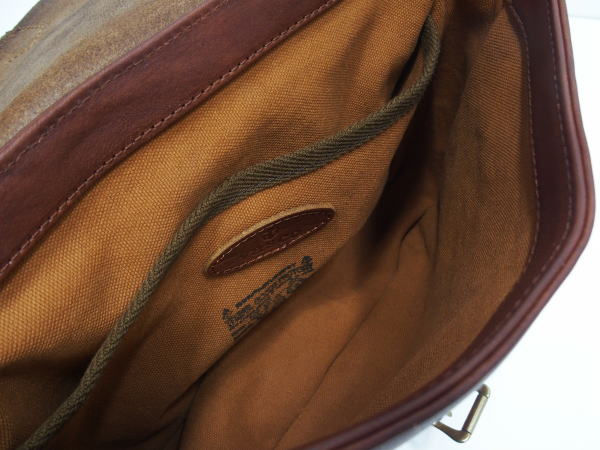 Vasco(��������) [Lot.VS-249L LEATHER POSTMAN MINI SHOULDER BAG TYPE-2/Camel]