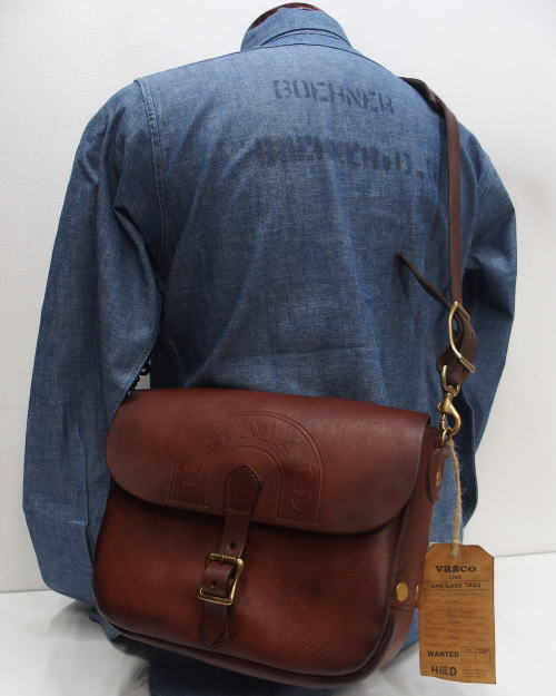 Vasco(��������) [Lot.VS-249L LEATHER POSTMAN MINI SHOULDER BAG TYPE-2/Camel]