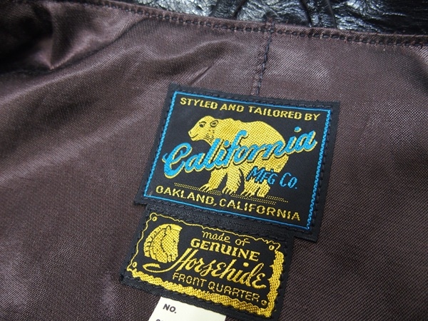 ��Size��42/44��Rainbow Country(�쥤��ܡ�����ȥ꡼)[Horsehide Sports Jacket/HERCULES-Black]