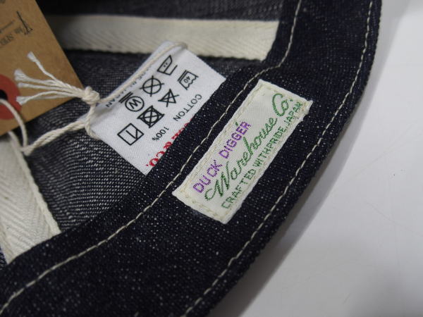 WAREHOUSE(�������ϥ���)[Lot.5242 DENIM CAP/Indigo]]