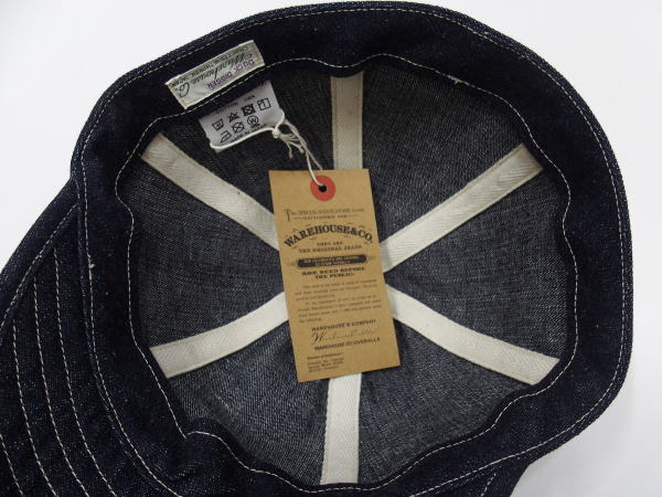WAREHOUSE(�������ϥ���)[Lot.5242 DENIM CAP/Indigo]]