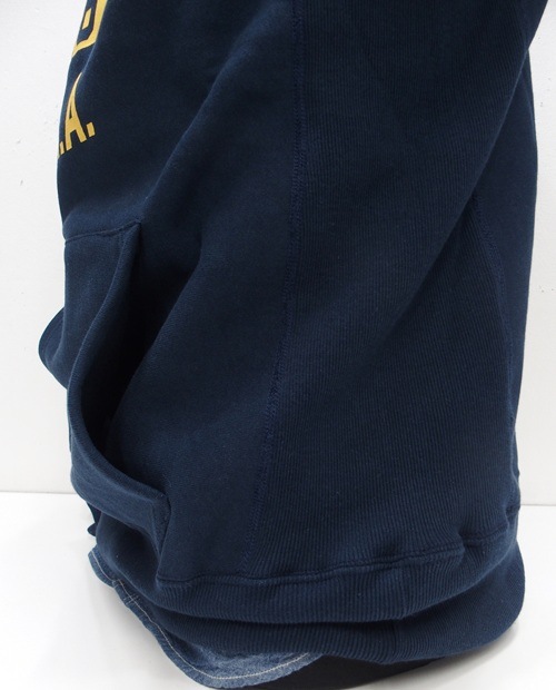 WAREHOUSE(�������ϥ���) [Lot.484 Reverse Style Sweat Parka/CENTRAL-Navy]