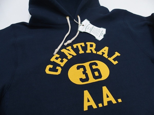 WAREHOUSE(�������ϥ���) [Lot.484 Reverse Style Sweat Parka/CENTRAL-Navy]