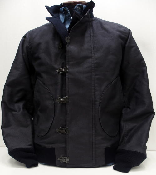 WAREHOUSE(�������ϥ���) [Lot.2208 U.S.NAVY 6HOOK DECK JACKET/NAVY BLUE NXss-23181 Plain]