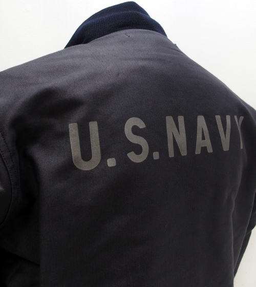WAREHOUSE(�������ϥ���) [Lot.2208 U.S.NAVY 6HOOK DECK JACKET/NAVY BLUE NXss-23181 Plain]