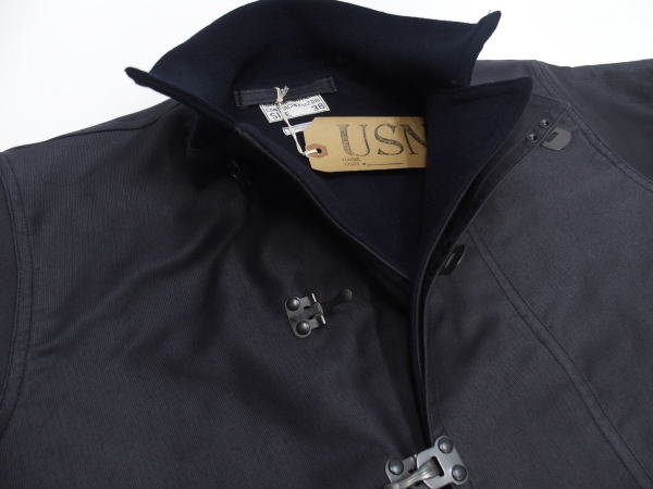 WAREHOUSE(�������ϥ���) [Lot.2208 U.S.NAVY 6HOOK DECK JACKET/NAVY BLUE NXss-23181 Plain]