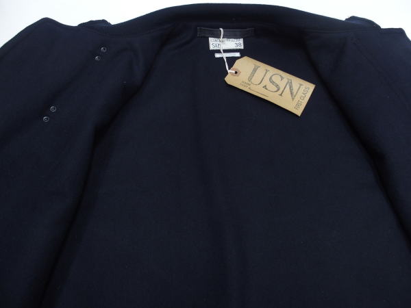 WAREHOUSE(�������ϥ���) [Lot.2208 U.S.NAVY 6HOOK DECK JACKET/NAVY BLUE NXss-23181 Plain]