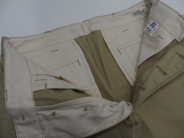 WAREHOUSE(ϥ)Original Vintage Chinoes [Lot.1082 MILITARY CHINOES/Not Washing-Beige]