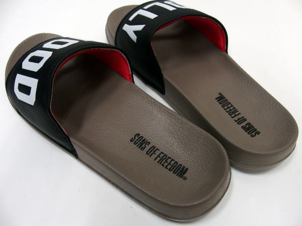 ں߸˽ʬ/ʡԲ/50% OFFSUNS OF FREEDOM(  ե꡼)[Shower Sandals/HOLLY WOOD///ӡ/Black]