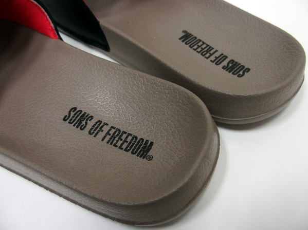 ں߸˽ʬ/ʡԲ/50% OFFSUNS OF FREEDOM(  ե꡼)[Shower Sandals/HOLLY WOOD///ӡ/Black]