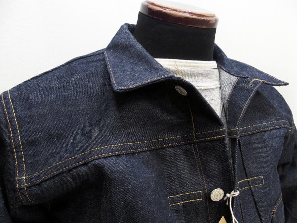 WAREHOUSE(�������ϥ���) [Lot.2001xx 1st Type Denim Jacket/Non-wash]