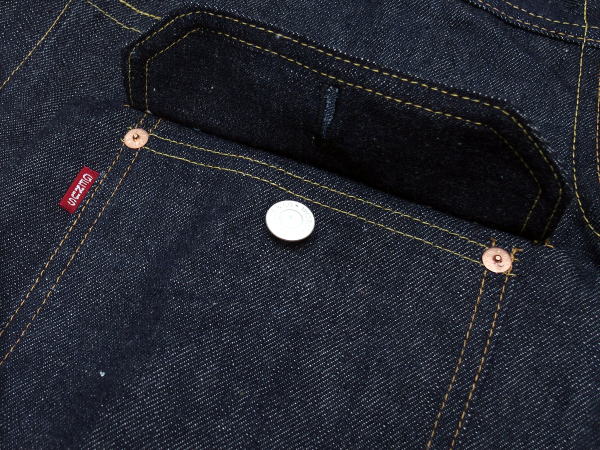 WAREHOUSE(�������ϥ���) [Lot.2001xx 1st Type Denim Jacket/Non-wash]