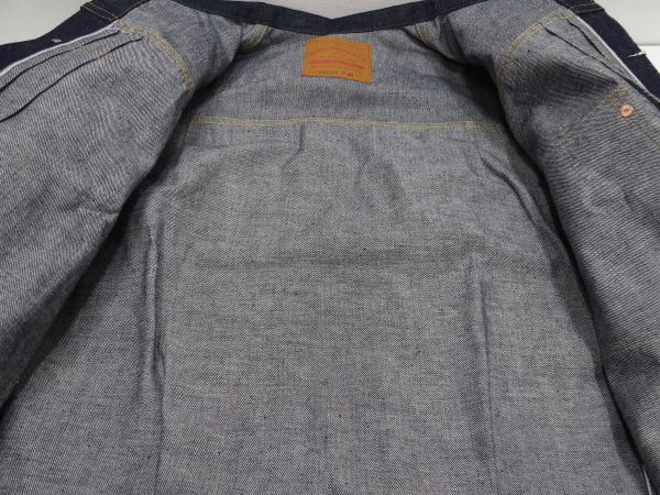 WAREHOUSE(�������ϥ���) [Lot.2001xx 1st Type Denim Jacket/Non-wash]