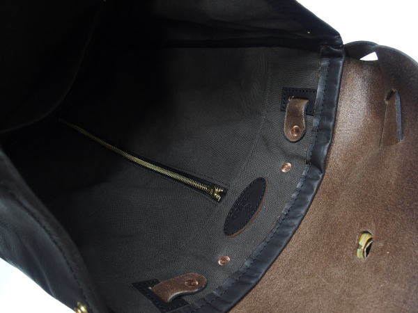 Vasco(��������) [Lot.VS-206L LEATHER VOYOGE 2WAY RUCKSACK/Black]