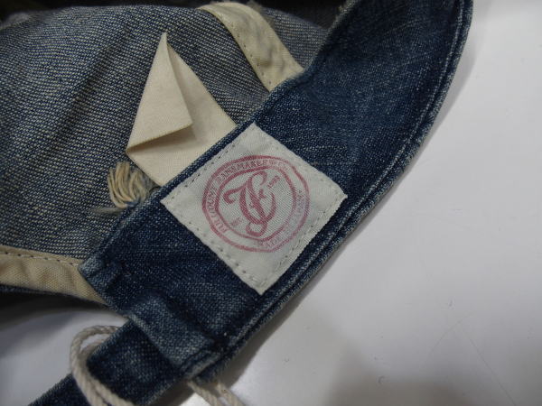 FULLCOUNT(ե륫)[Lot.6843HW 6Panel Denim Baseball Cap" F "Patch/Vintage Wash]