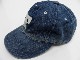 FULLCOUNT(ե륫)[Lot.6843HW 6Panel Denim Baseball Cap" F "Patch/Vintage Wash]
