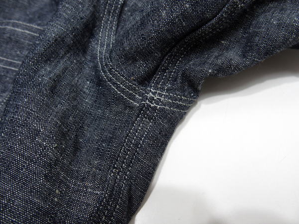 WAREHOUSE(�������ϥ���) [Lot.3023 CHAMBRAY SHIRTS WITH CHINSTRAP/Navy]