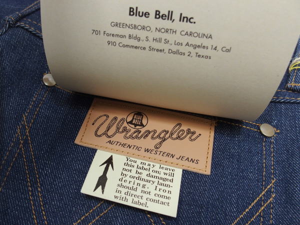 Wrangler(ラングラー)Archives Product [11MW 1951 Model/Button Fly