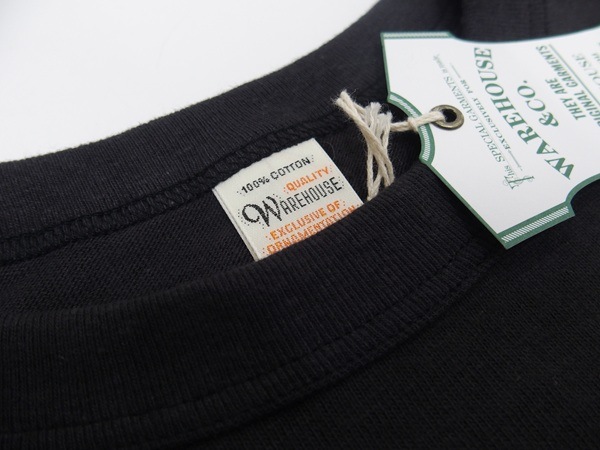 WAREHOUSE(�������ϥ���)[Lot.5906 Long Sleeves Tee/ST JOHN'S-Smicro Black]