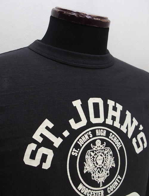 WAREHOUSE(�������ϥ���)[Lot.5906 Long Sleeves Tee/ST JOHN'S-Smicro Black]