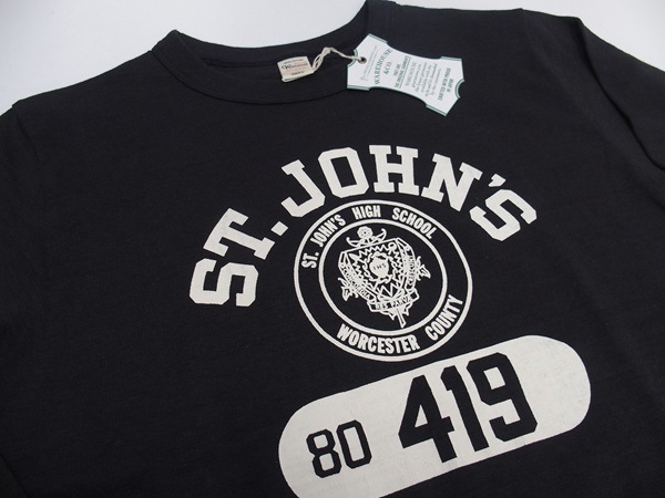 WAREHOUSE(�������ϥ���)[Lot.5906 Long Sleeves Tee/ST JOHN'S-Smicro Black]