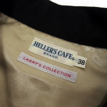 HELLER'S CAFE(�إ顼�����ե�)by WAREHOUSE [1950's USS CREW's Souvenir Jacket /DRAGON ANCHOR]