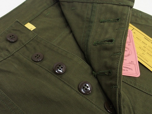 COLIMBO(������)[50's Army Utility Trousers-Fort Knox/Olive-Plain]