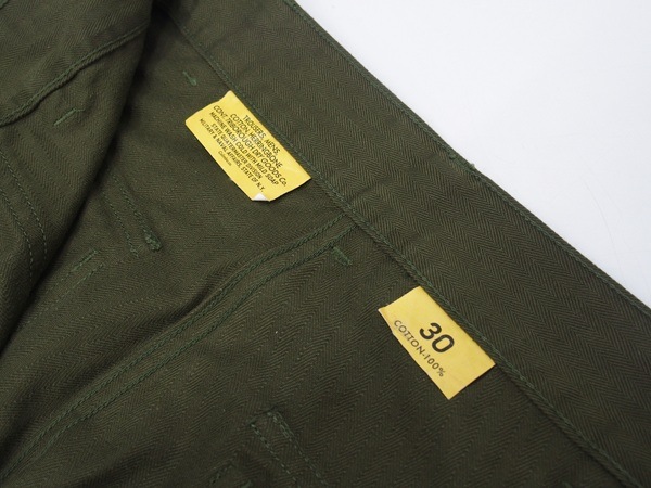 COLIMBO(������)[50's Army Utility Trousers-Fort Knox/Olive-Plain]