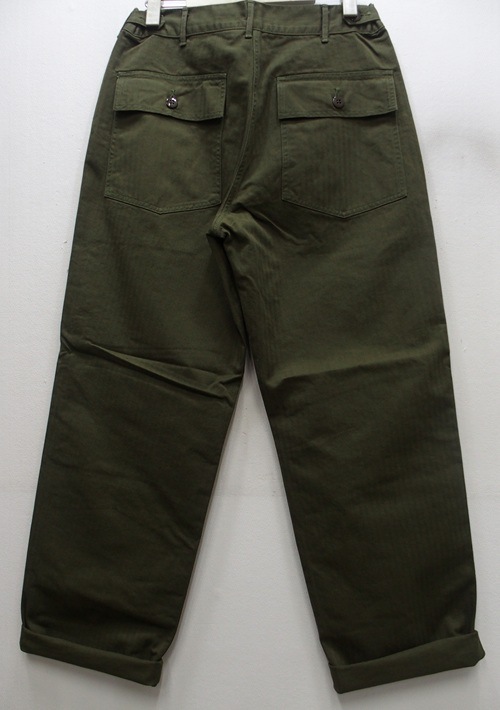 COLIMBO(������)[50's Army Utility Trousers-Fort Knox/Olive-Plain]
