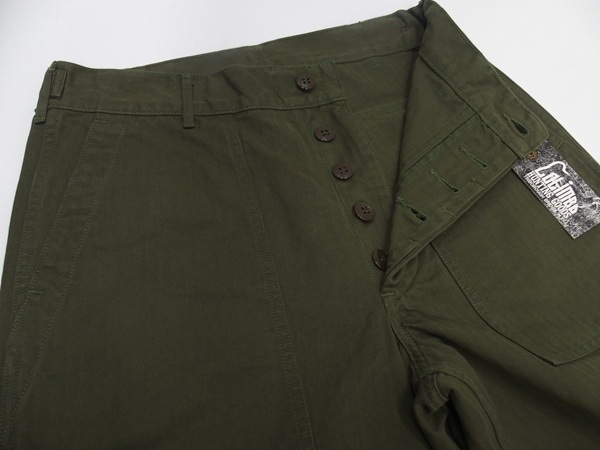 COLIMBO(������)[50's Army Utility Trousers-Fort Knox/Olive-Plain]