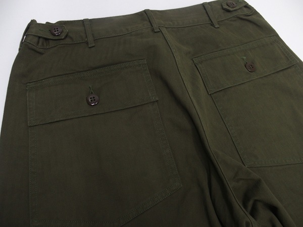 COLIMBO(������)[50's Army Utility Trousers-Fort Knox/Olive-Plain]