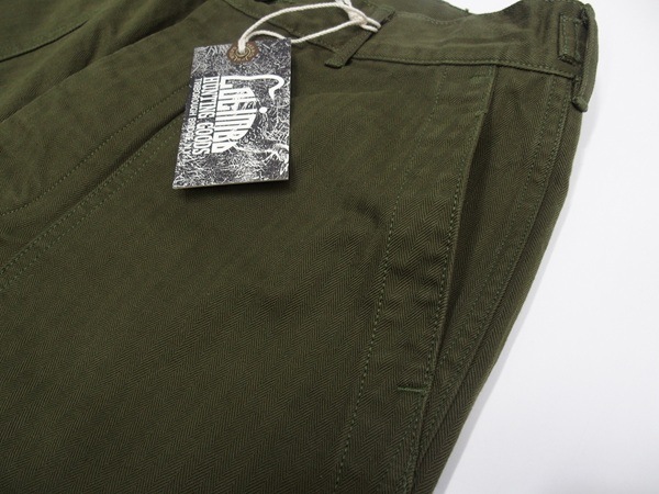 COLIMBO(������)[50's Army Utility Trousers-Fort Knox/Olive-Plain]